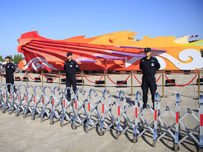 70周年天安門(mén)廣場(chǎng)中華兒女彩車(chē)守護(hù)任務(wù)