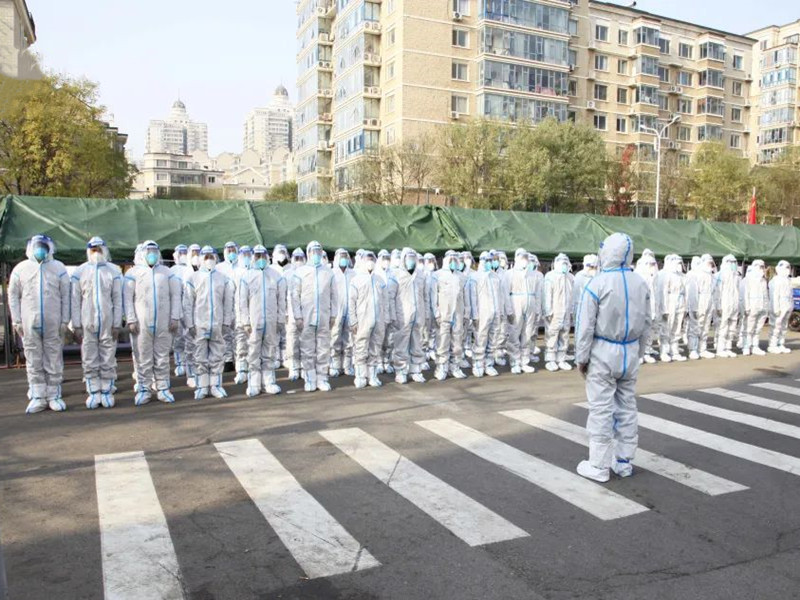 【高站位、重?fù)?dān)當(dāng)】銀盾保安圓滿完成天通苑疫情防控