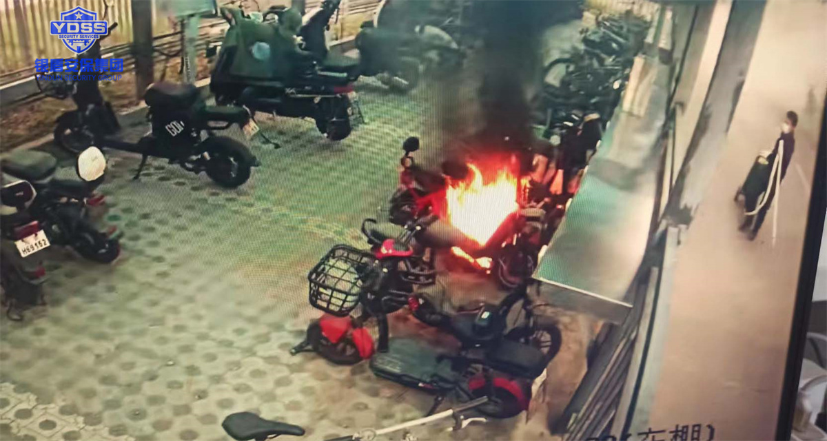 銀盾保安英勇救火