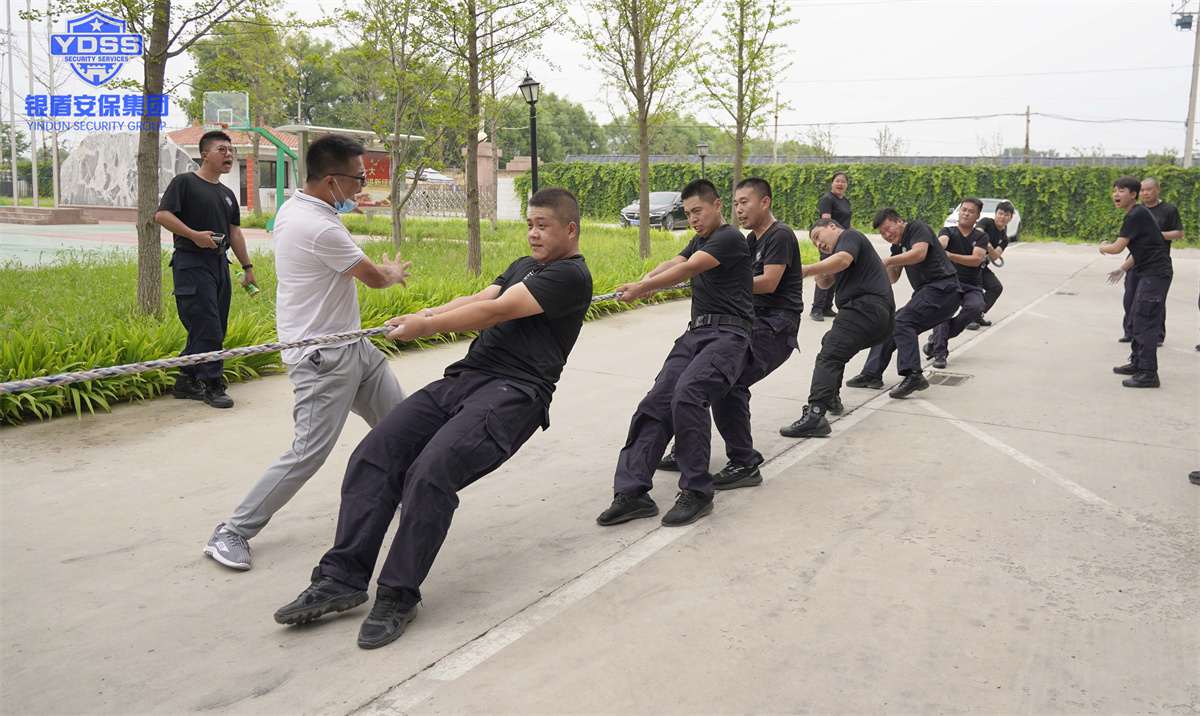 銀盾保安公司第一屆拔河比賽 銀盾保安公司第一屆拔河比賽