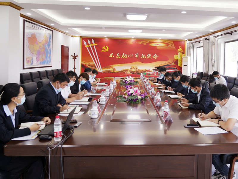 銀盾保安公司召開迎接黨的二十大安全保障和經(jīng)營發(fā)展辦公會