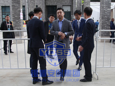 銀盾集團為-賈冰-提供安全護衛(wèi)服務