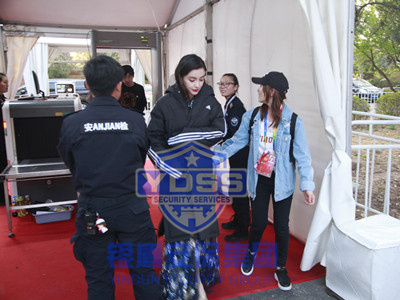 銀盾集團為-Angelababy-提供安全護衛(wèi)服務