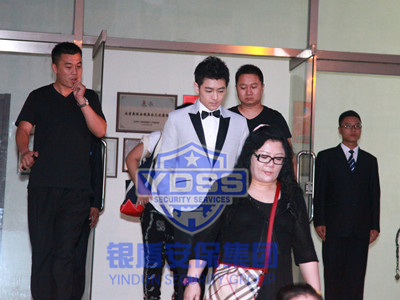 銀盾集團為-林志穎-提供安全護衛(wèi)服務(wù)