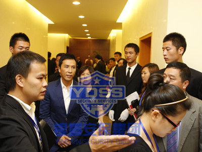 銀盾集團(tuán)為-甄子丹-提供安全護(hù)衛(wèi)服務(wù)