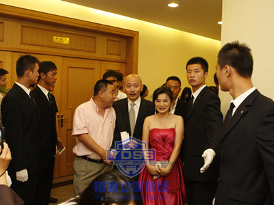 銀盾集團為-葛優(yōu)-提供安全護衛(wèi)服務(wù)