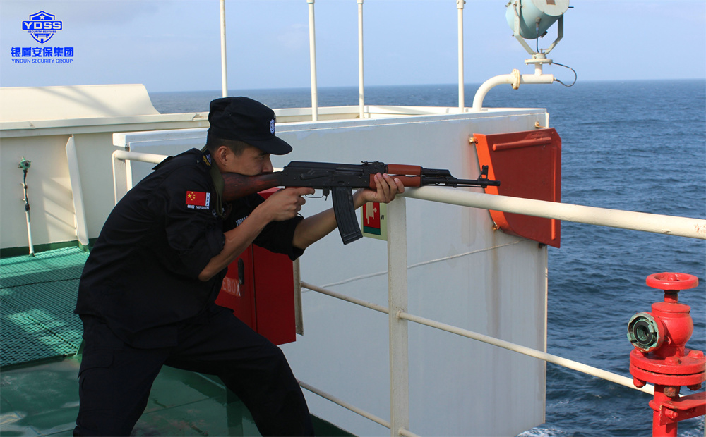 銀盾安保集團海外安保海保隊員 銀盾安保集團海外安保海保隊員船舶護航任務(wù)訓(xùn)練日常