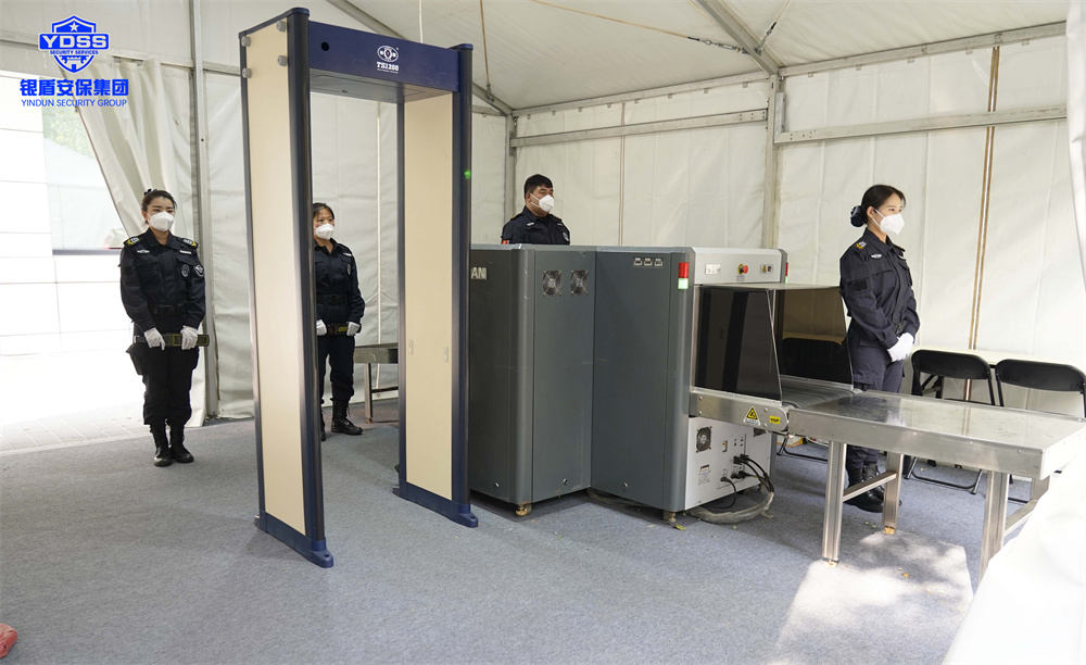 銀盾保安公司護(hù)航二十大