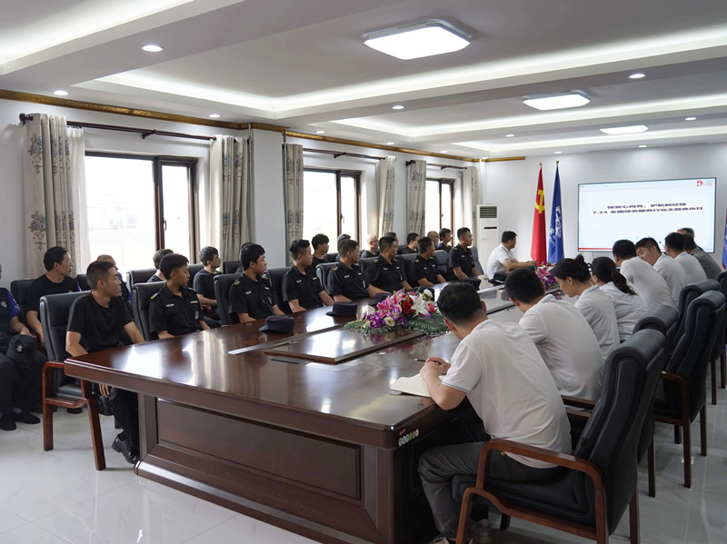 北京銀盾保安公司組織開(kāi)展“保安心向黨、護(hù)航新征程”主題宣講活動(dòng)